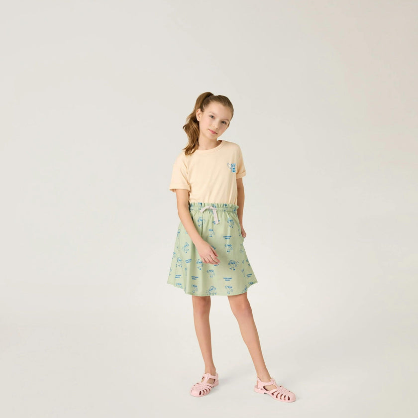 Organic Weekend Tee in Shell Pink