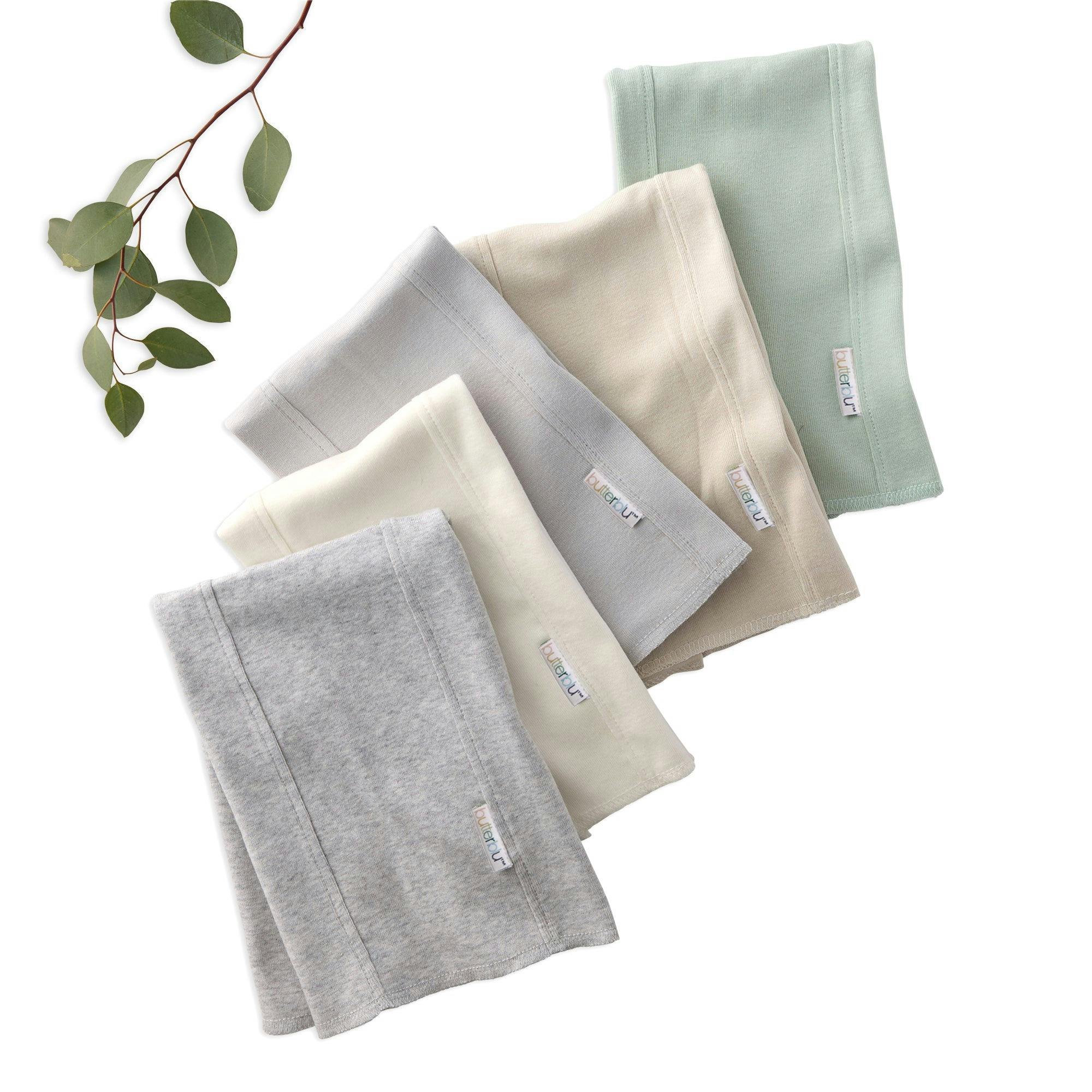 BAILEY 5-Pack BAILEY Burp Cloths