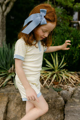 Frankie PJ Set - Lemon Stripe