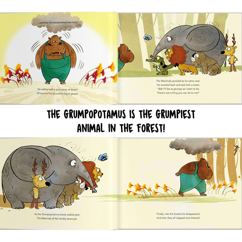 Your Child and the Grumpopotamus (Personalized Adventure Story about Friendship and Bravery)