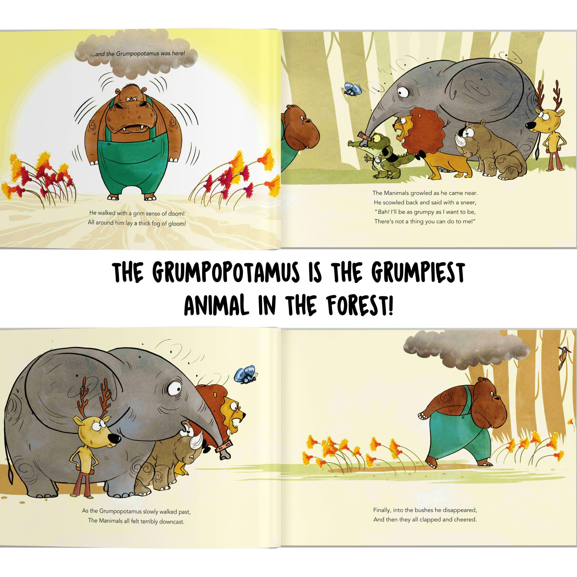 Your Child and the Grumpopotamus (Personalized Adventure Story about Friendship and Bravery)