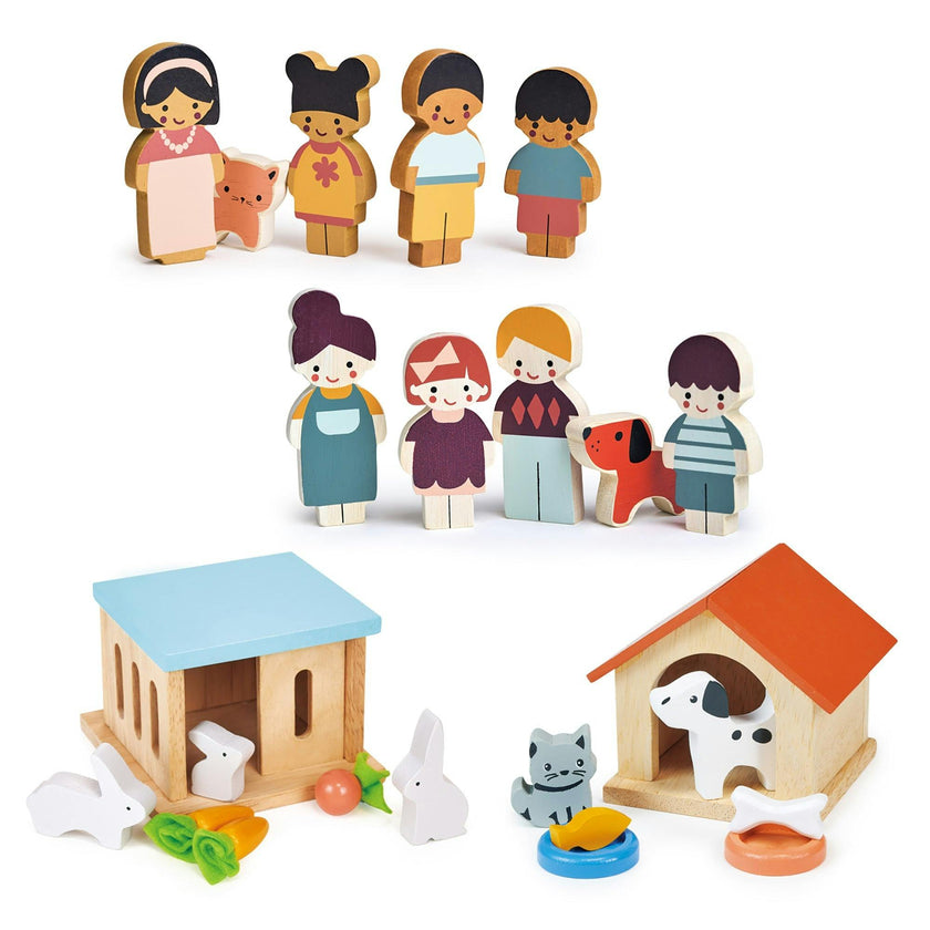 Doll Family And Pets Bundle