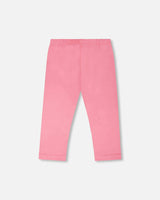 Organic Cotton Jersey Capri Pink