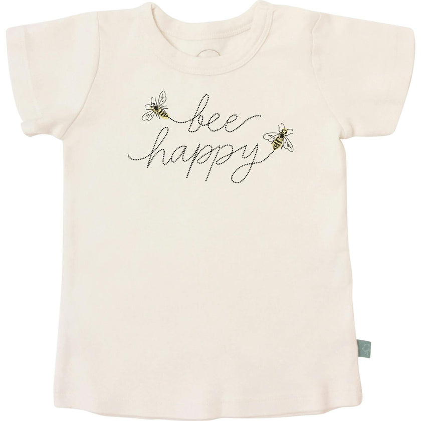 graphic tee | bee happy