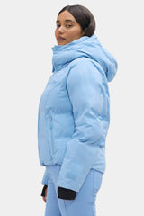 Georgie Puffer Jacket Forget Me Not