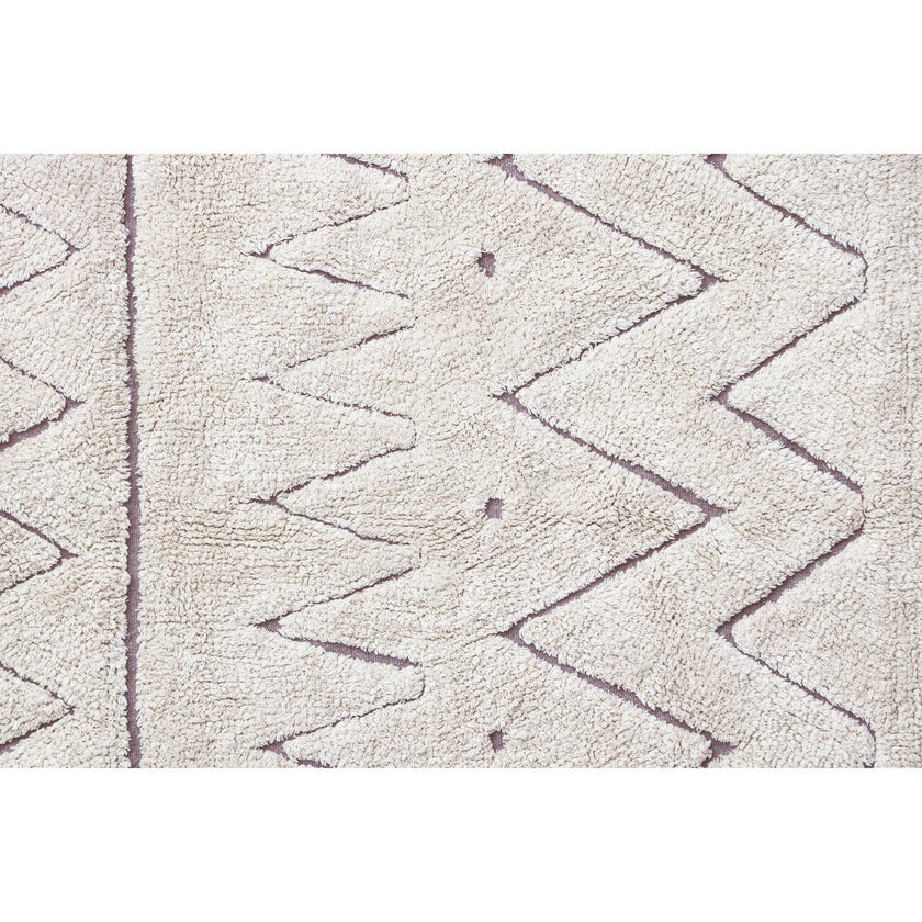 Azteca RugCycled Washable Rug, Natural