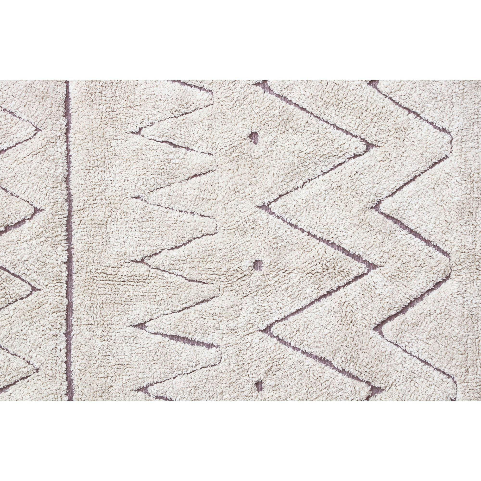 Azteca RugCycled Washable Rug, Natural