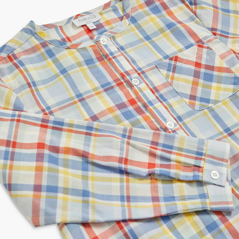 Victor Shirt Multico Madras Check