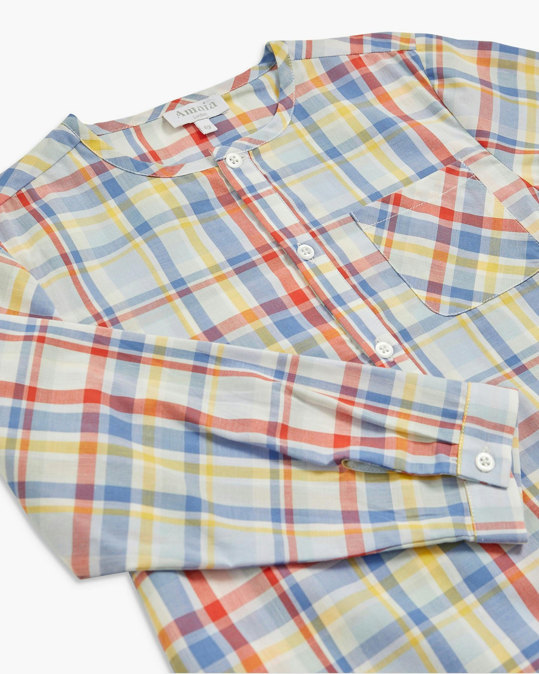Victor Shirt Multico Madras Check