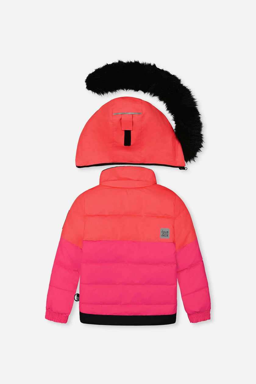 Two Piece Play Snowsuit Bright Pink