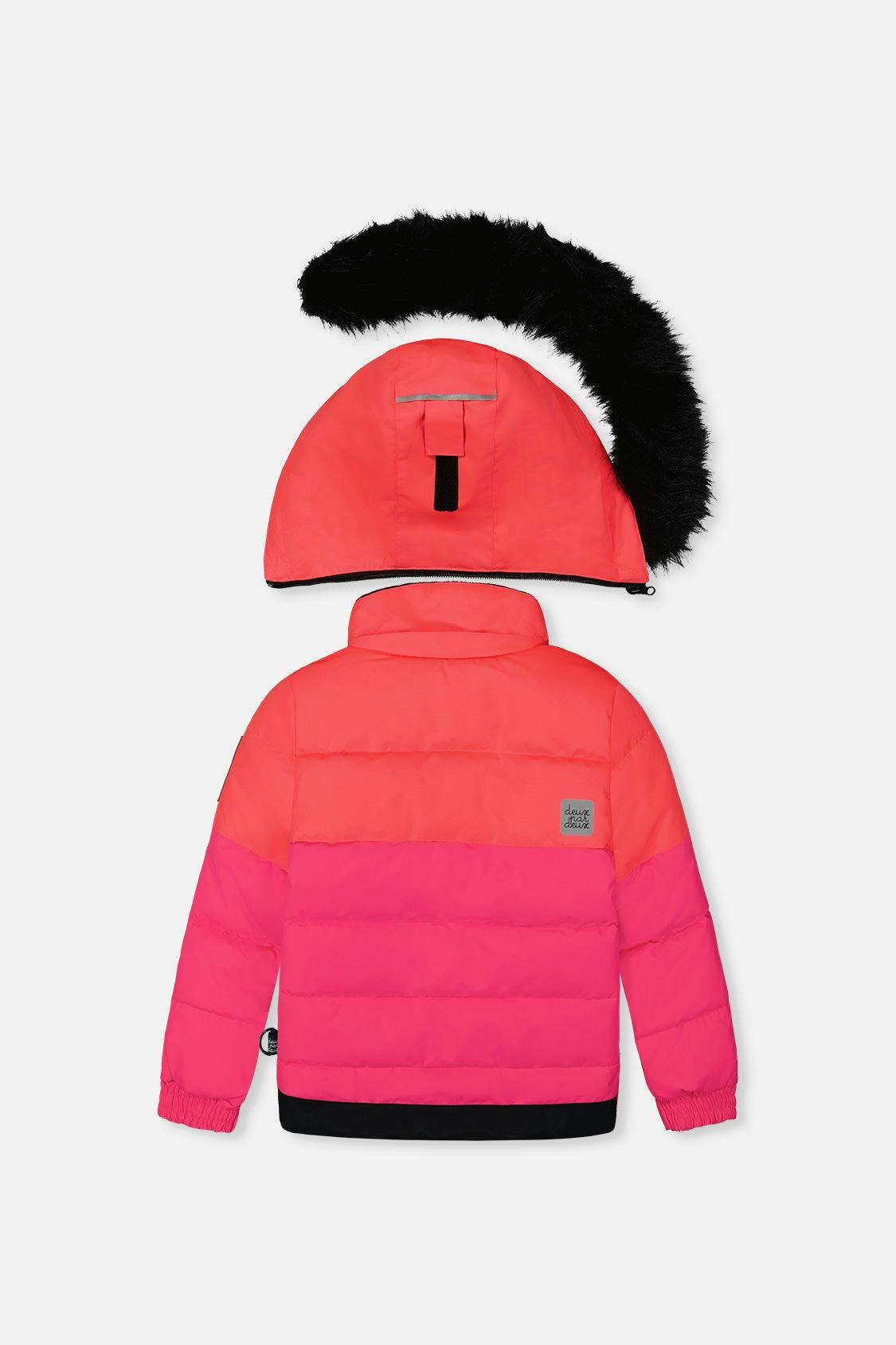 Two Piece Play Snowsuit Bright Pink