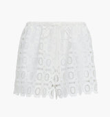 The Kaya Short - White Broderie