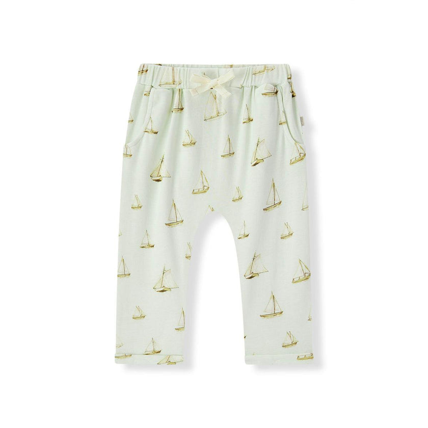 Sailboat Melody Organic Cotton Jogger Pants