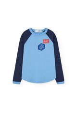 Dusty Blue Anteater Long Sleeve T-shirt
