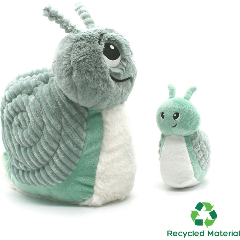 SNAIL - MOM & BABY PLUSH - MINT