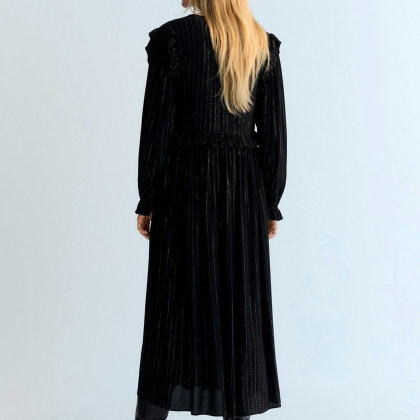 Lua Woman Dress Eclipse Noir