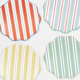 Preppy Stripe Dinner Plates
