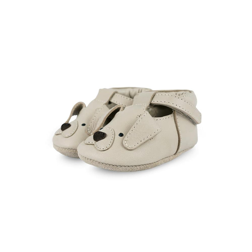 Spark Special Shoes | Golden Retriever | Ivory Classic Leather