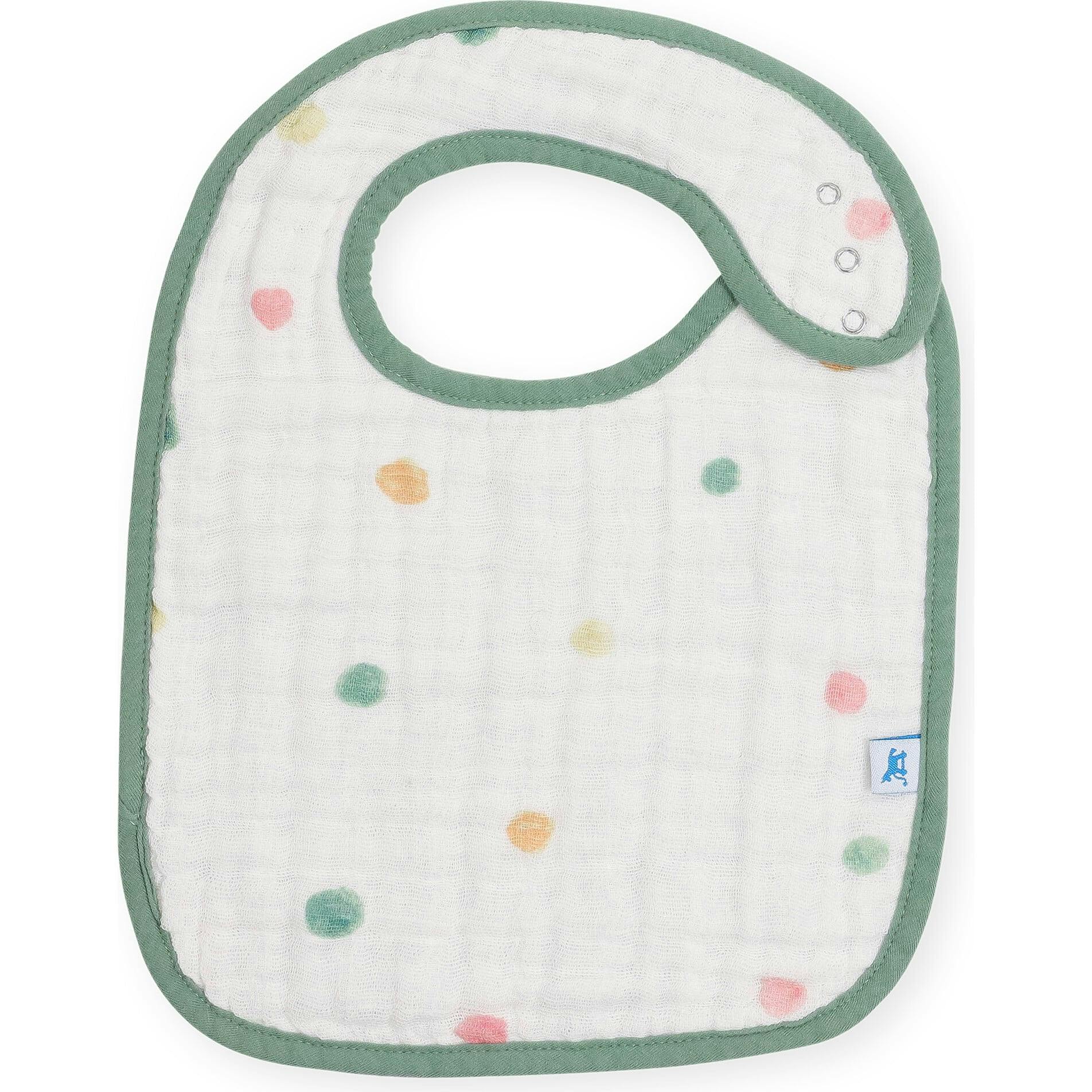 Cotton Muslin Classic Bib 3 Pack - Party Animals