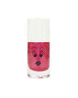 Nail Polish for Kids GLITTER SINGLE SISSI Dark Pink Glitter