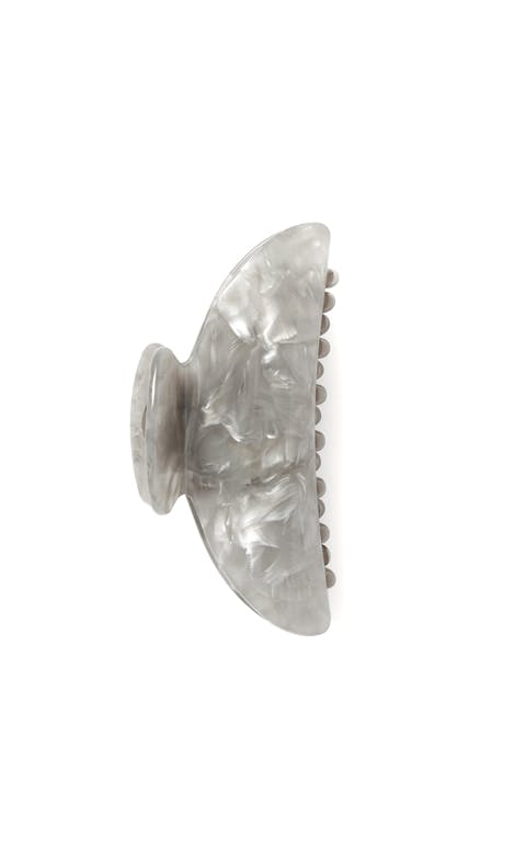 Midi Heirloom Claw in Grey Shell