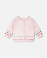 Cotton Knit Button Front Cardigan