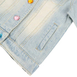 Happy Rainbow Denim Jacket