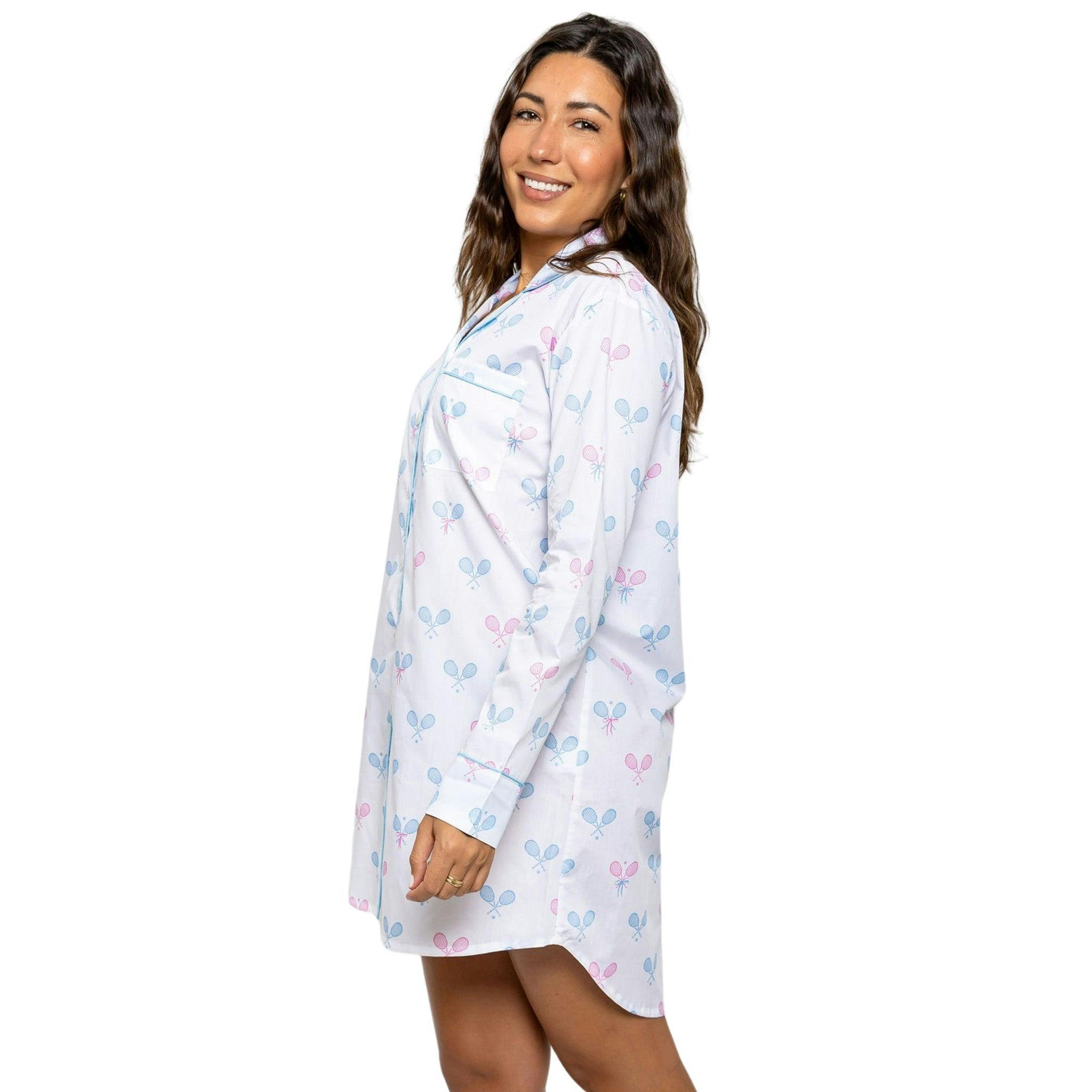 Women's Tennis Bows Night Shirt