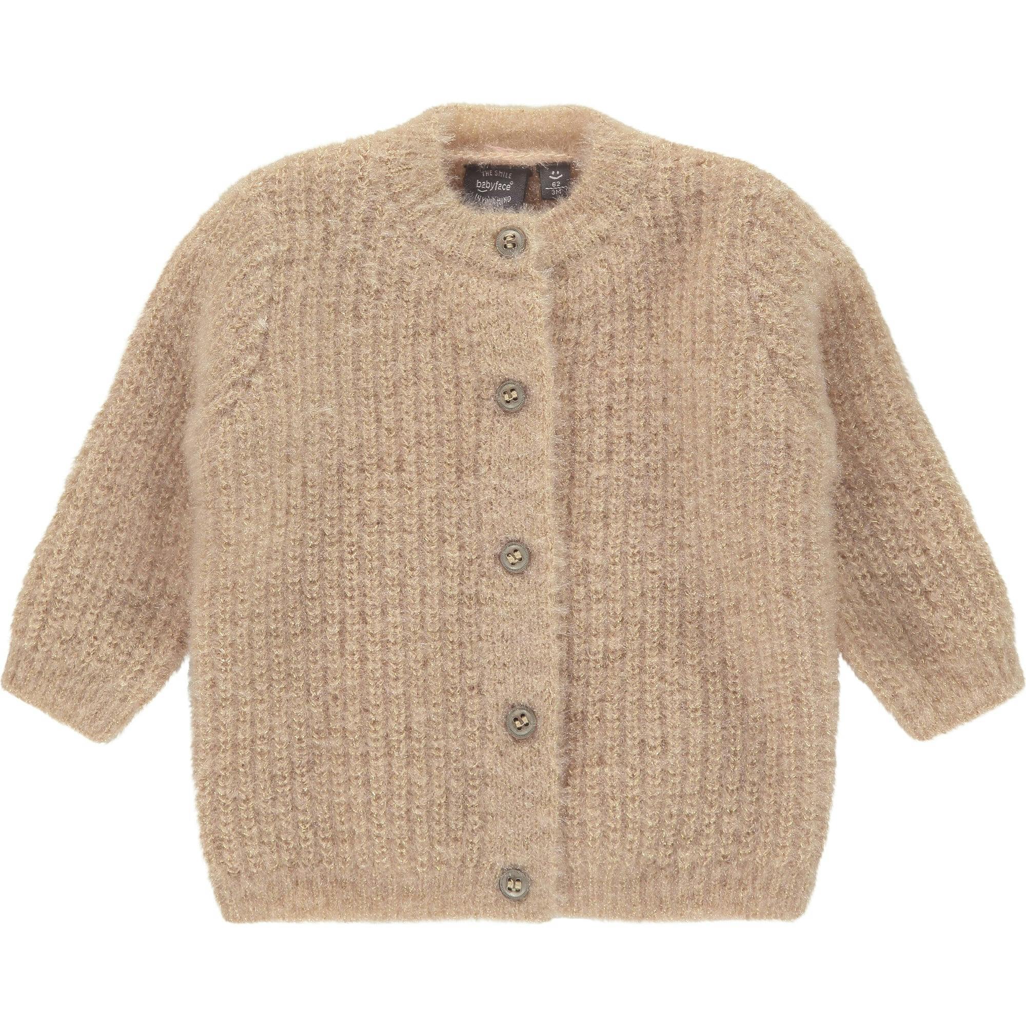 Fuzzy Button Up Cardigan