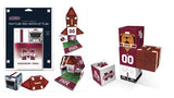 MISSISSIPPI STATE BULLDOGS Magnetic Fan Tiles & Qubee Character Combo Set