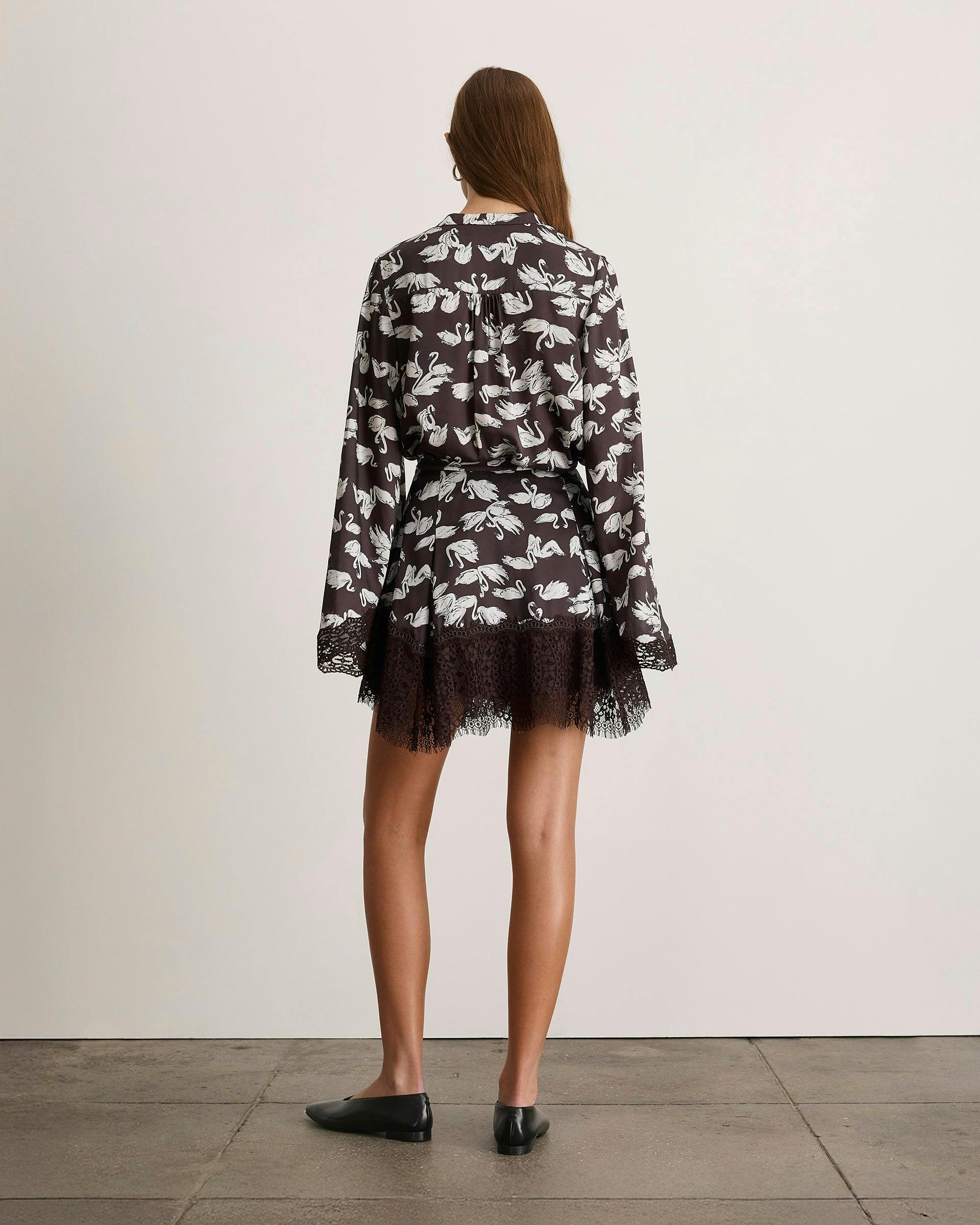 Brielle Top, Dark Fig