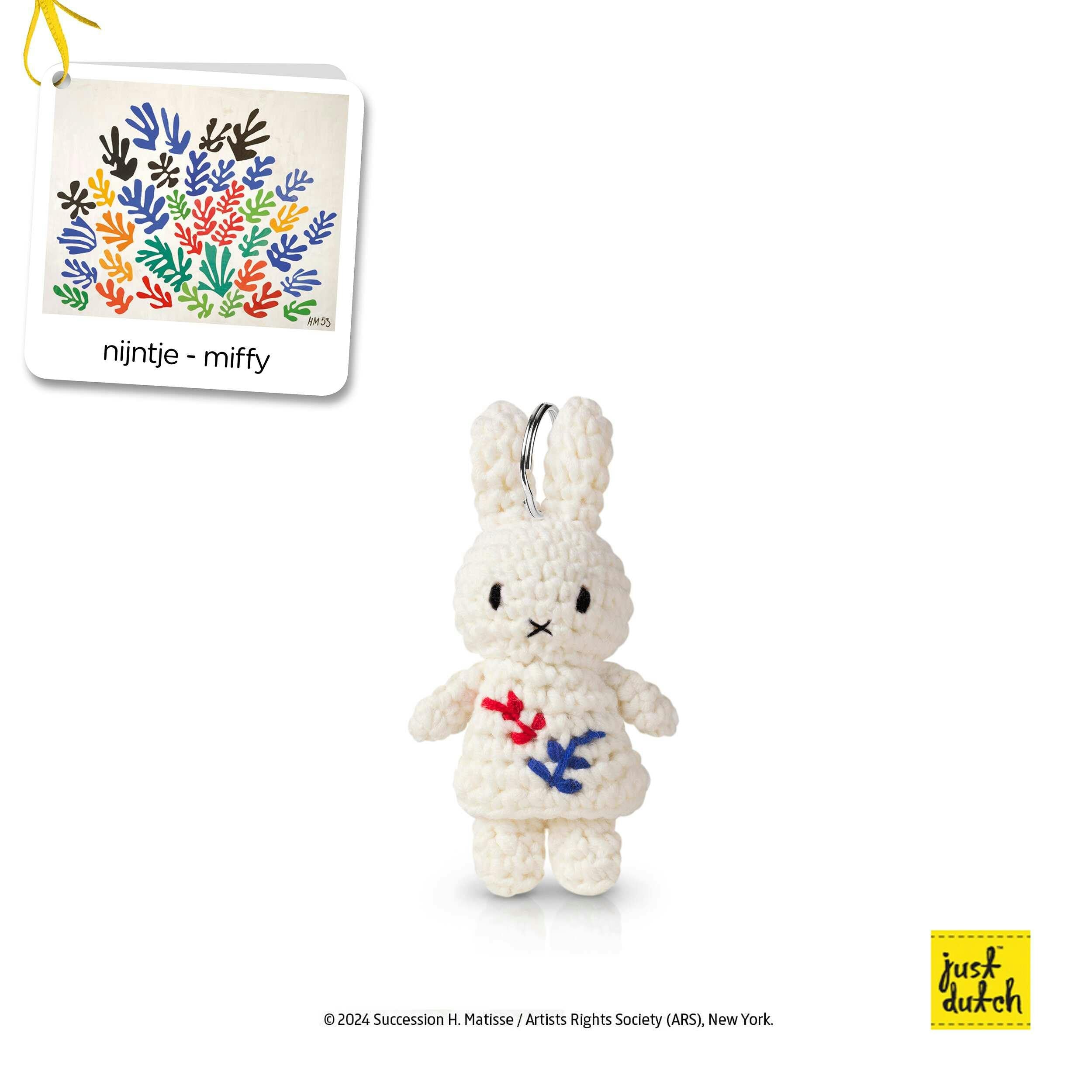 Just Dutch Miffy Crochet Keychain