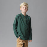Organic Henley Pocket Tee