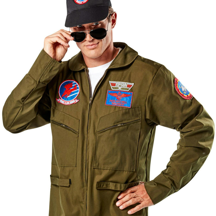 Adult Deluxe Top Gun Costume
