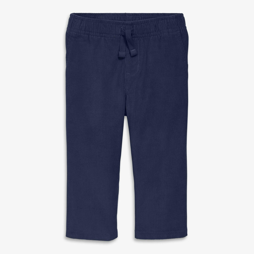 Baby stretch corduroy drawstring pant