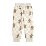 Gingerbread Christmas Checkered Jogger
