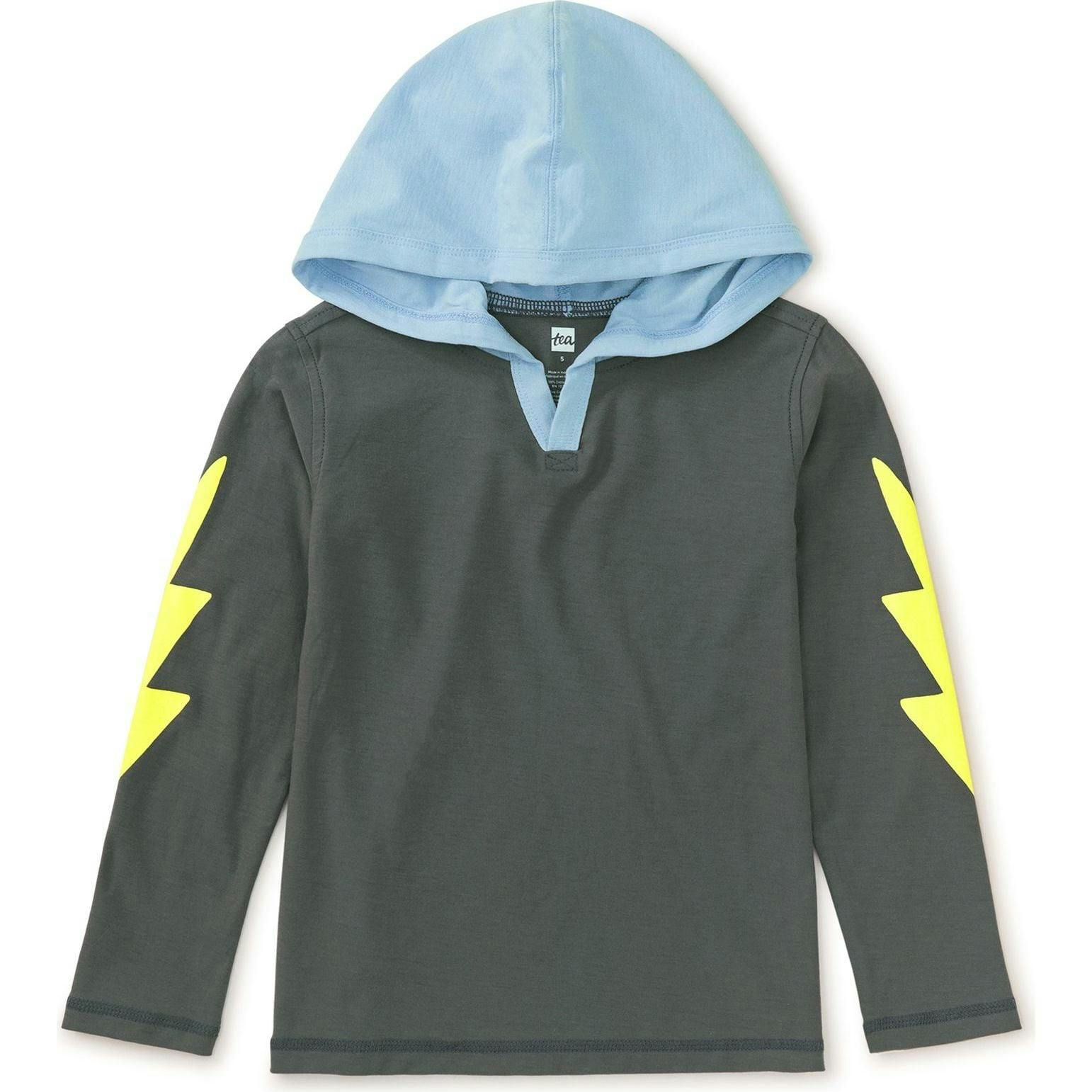 Happy Hoodie Bolt Sleeves, Brown