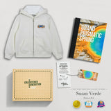 Grand Prismatic Spring Gift Box with Rainbow Pocket Kids Zip-Up Hoodie, Book, and Activities
