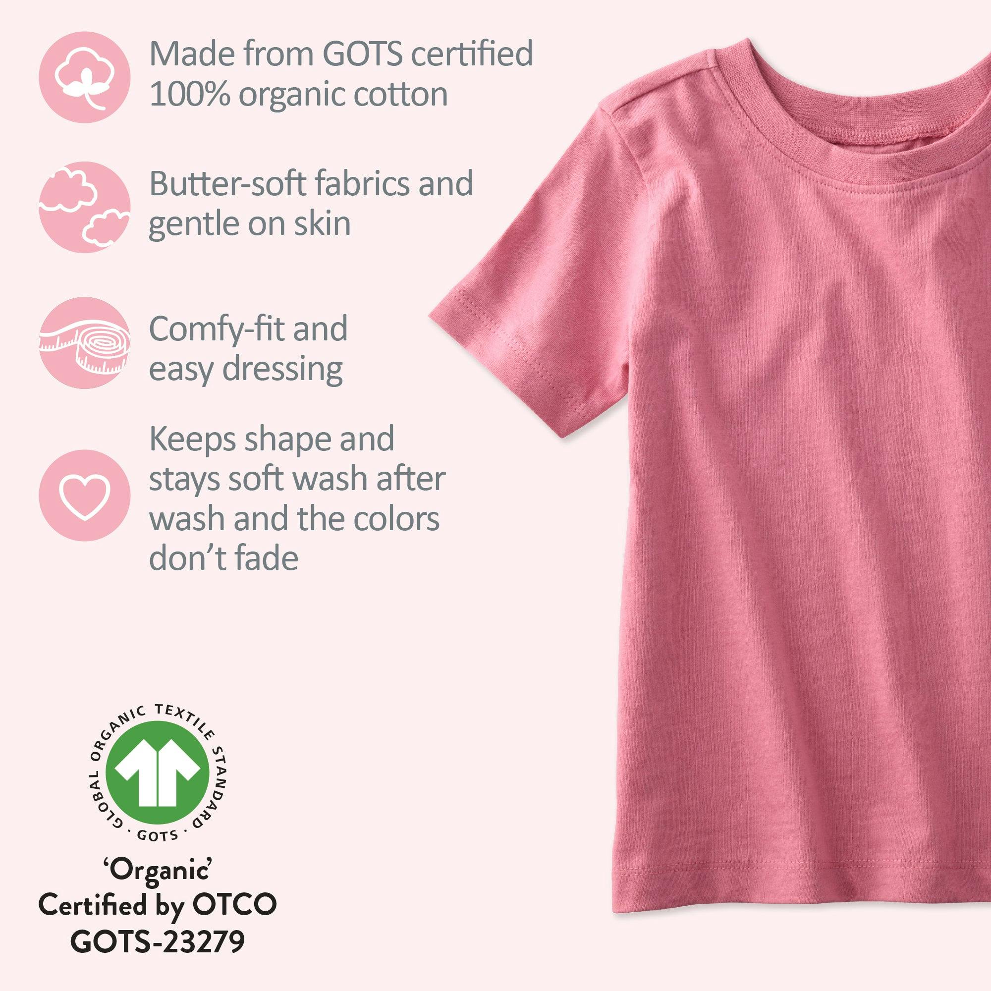 TAYLOR 5-Pack Toddler Short Sleeve T-Shirts