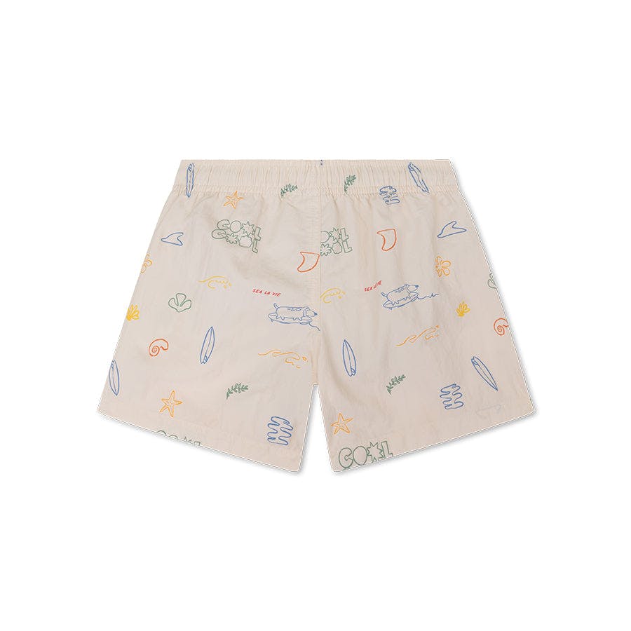 Swim Shorts - Multicolored - Surfer