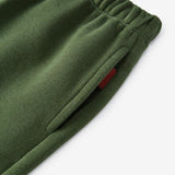 Dark Green Brushed Jogger