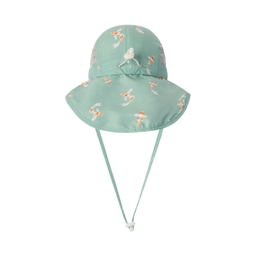 Swimming Koi Sun Safety Play Hat