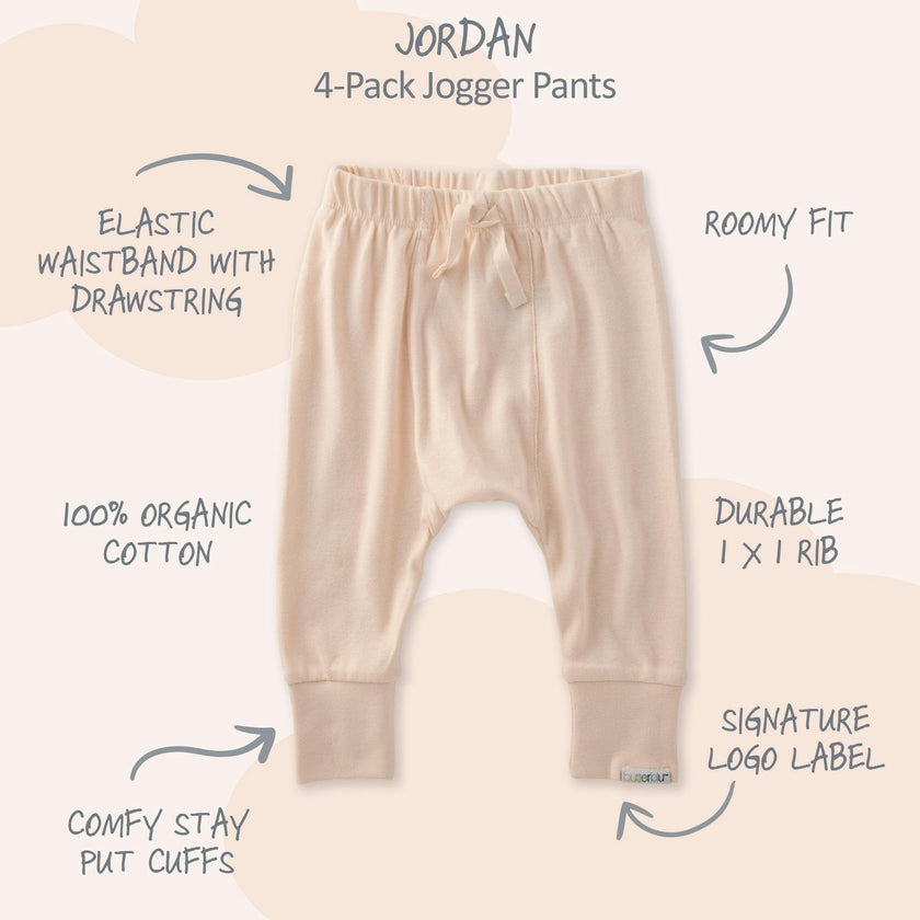 JORDAN 4-Pack Jogger Baby & Toddler Pants