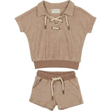 Beach Terry Pullover Top & Short Set