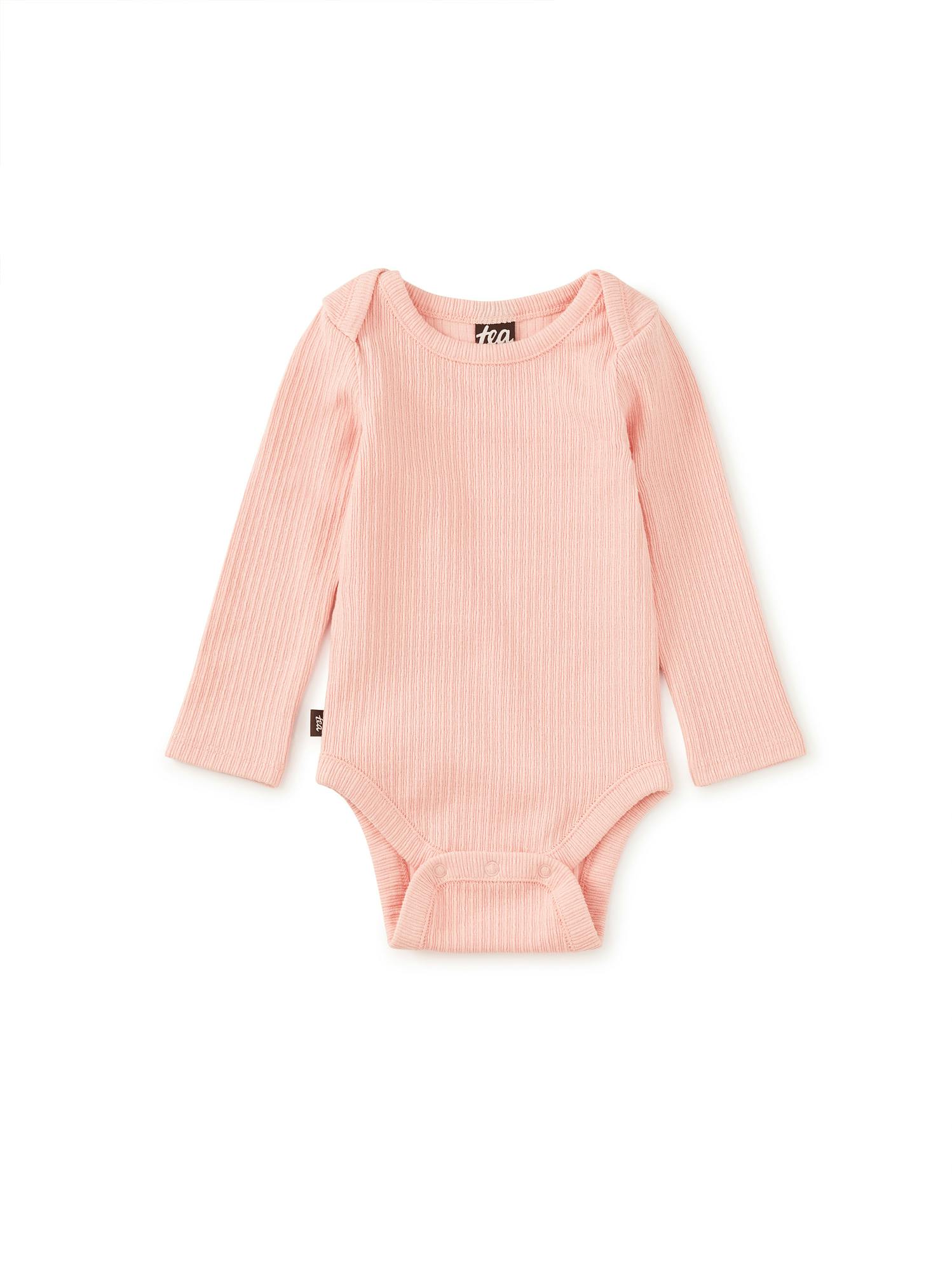 Lap Shoulder Baby Bodysuit, Apple Blossom