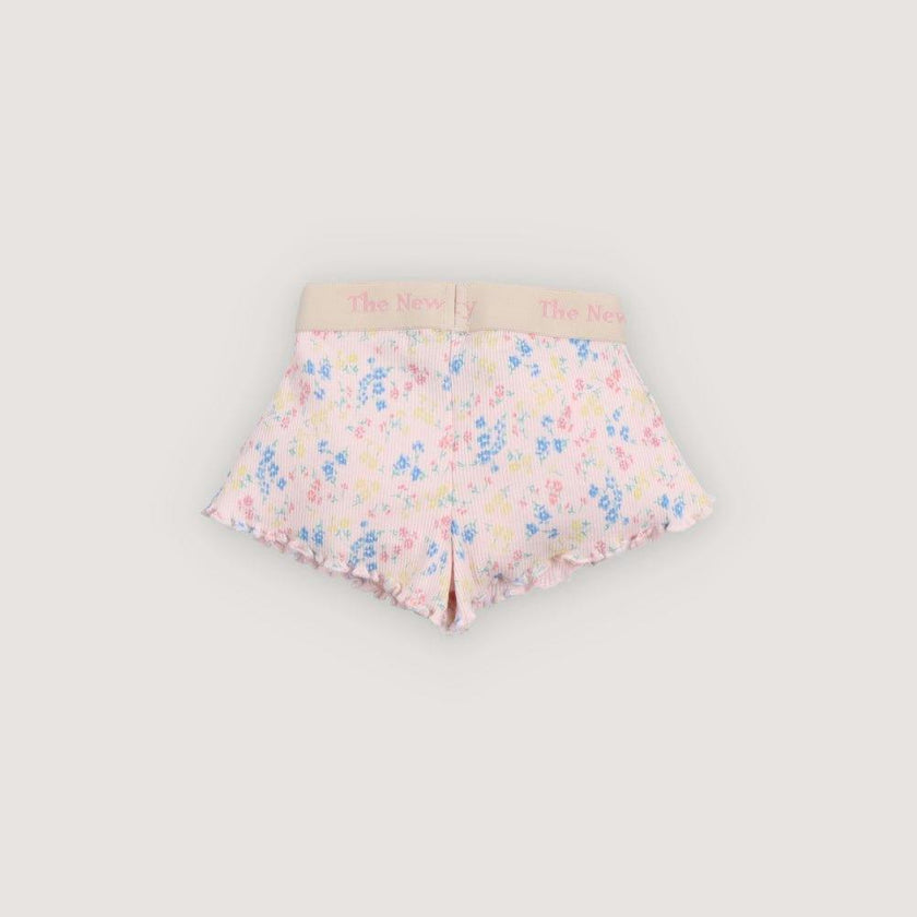 Tns Rib Baby Short Sabina Print