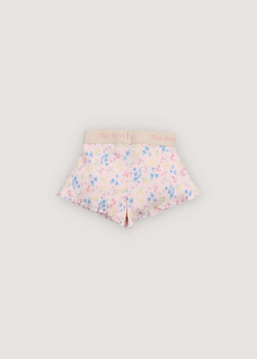 Tns Rib Baby Short Sabina Print