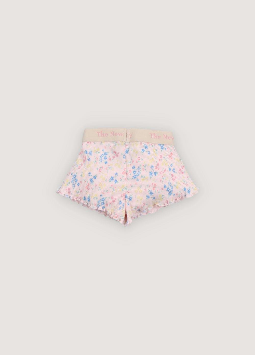 Tns Rib Baby Short Sabina Print