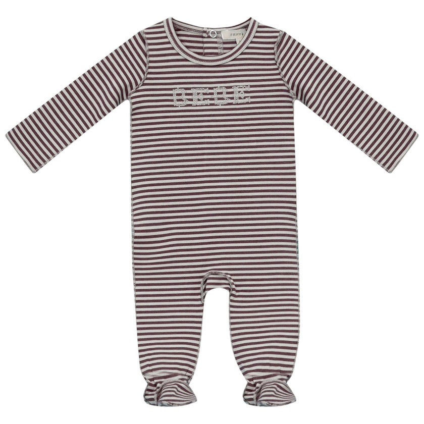 Stripe Footie