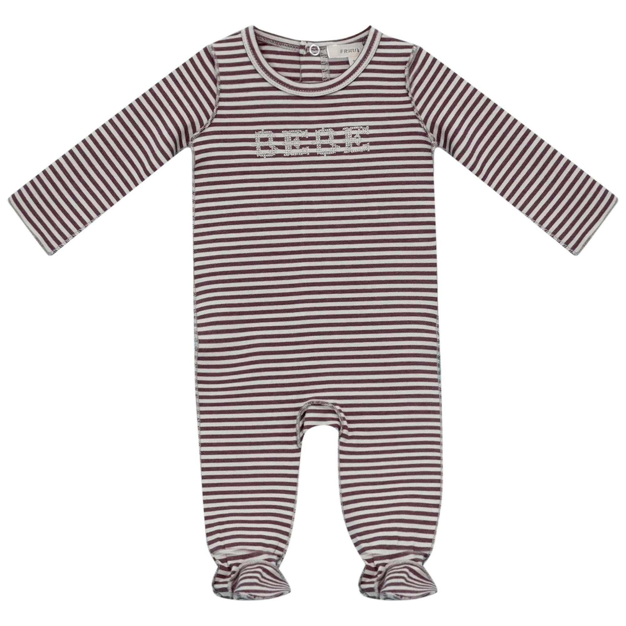 Stripe Footie